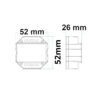 Sys-Pro Universal-Push/Funk Mesh-Dimmer 230V, 360VA, Phasenan-/Abschnitt wählbar