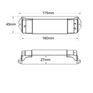 114433_skizze Sys-Pro Push/Funk Mesh Multi-PWM-Dimmer, 1 Kanal, 12-24V DC 15A, 36-48V DC 10A