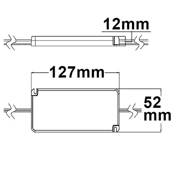 LED Konstantstrom-Trafo 350mA, 0-12W, SELV