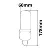 E27/E40 Corn 23W, 360°, neutralweiß