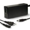 Trafo 24V/DC, 0-24W, mit Rundstecker und Flachstecker