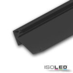 LED Eckprofil CORNER18 Aluminium schwarz RAL9005, 200cm