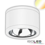 LED Deckenaufbaustrahler IP65, weiß, 25W, ColorSwitch 3000|4000|5000K, dimmbar