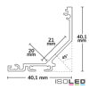 LED Eckprofil CORNER20 V3, Aluminium eloxiert, 200cm