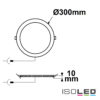 LED Downlight, 24W, rund ultraflach weiß, 300mm, ColorSwitch 3000|3500|4000K, dimmbar