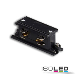 3-Phasen DALI Schiene Linearverbinder, stromführend, schwarz