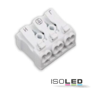 Anschlussklemme 2x3-polig, 0,5-2,5mm², max. 450V/16A
