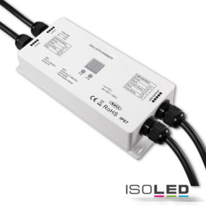 DALI DT81 Adresse Universal Push-Dim PWM-Dimmer IP67, 4 Kanal, 12-36V 4x5A, 48V 4x3A